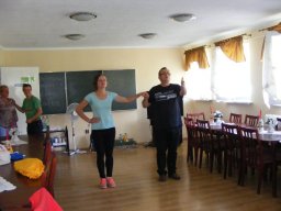 Wizyta międzynarodowej grupy młodzieży w Domu Pomocy Społecznej w Podzamku w ramach ŚDM Kraków 2016r